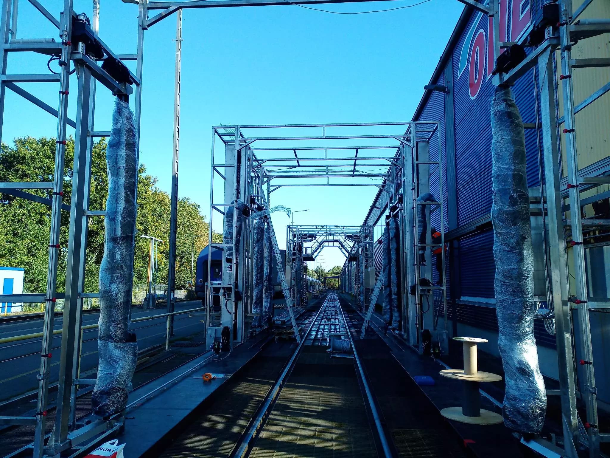 Industrial equipment installation